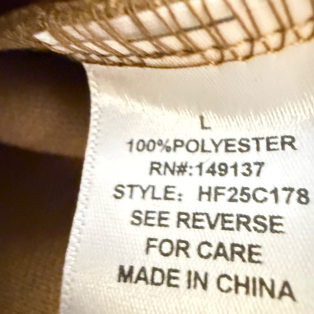 HYFVE Khaki Button-Up Women's Blazer - Picture 3 of 3